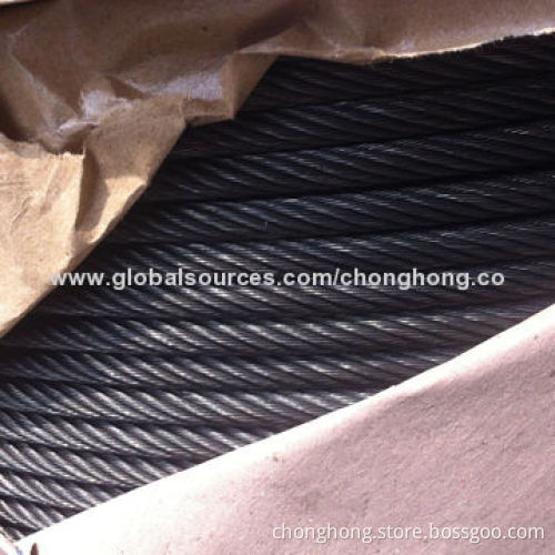 4 Strand Flat NO-rotating Steel Wire Rope